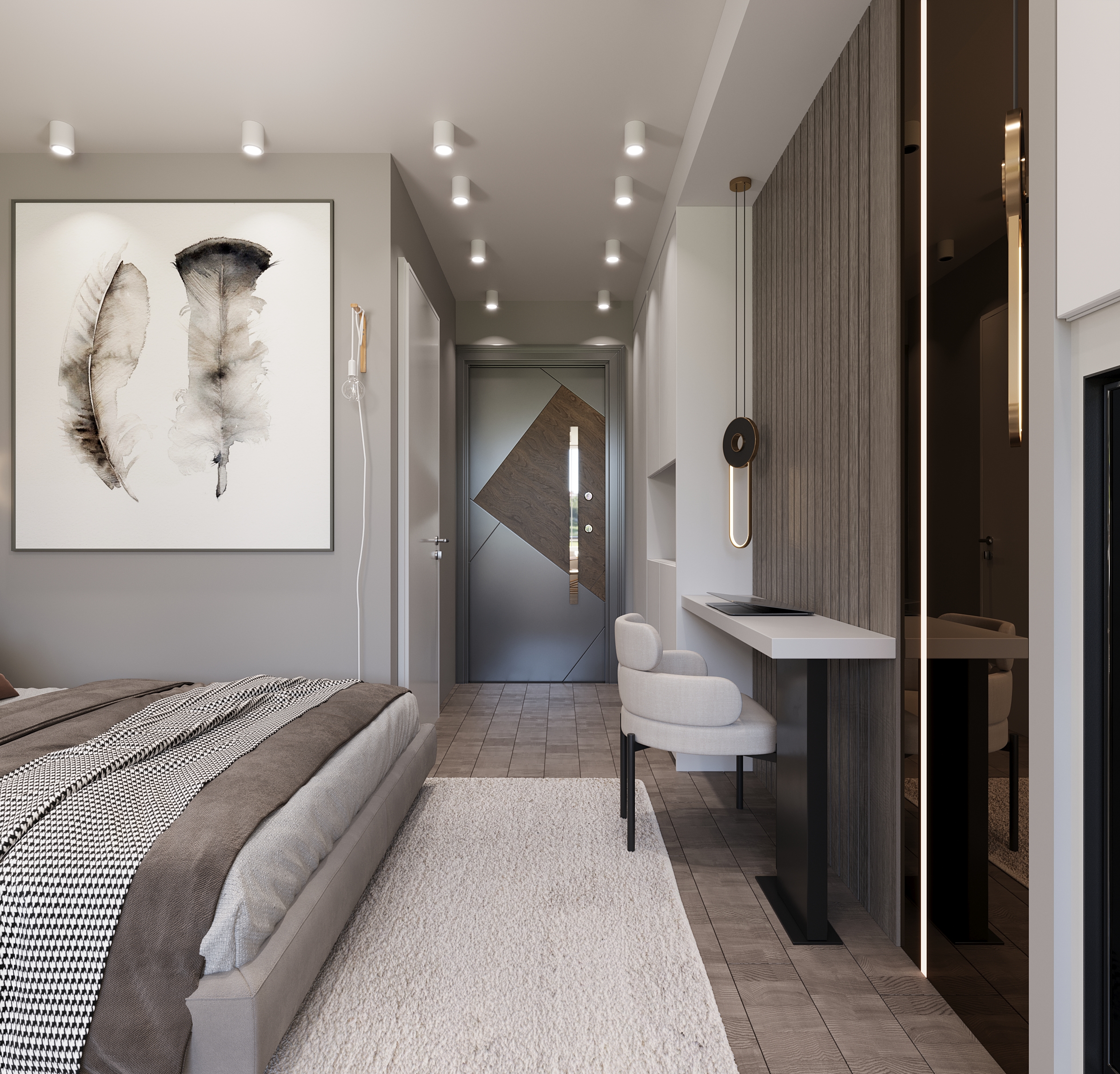 1 room apartment 35 m² Elvanli, Turkey