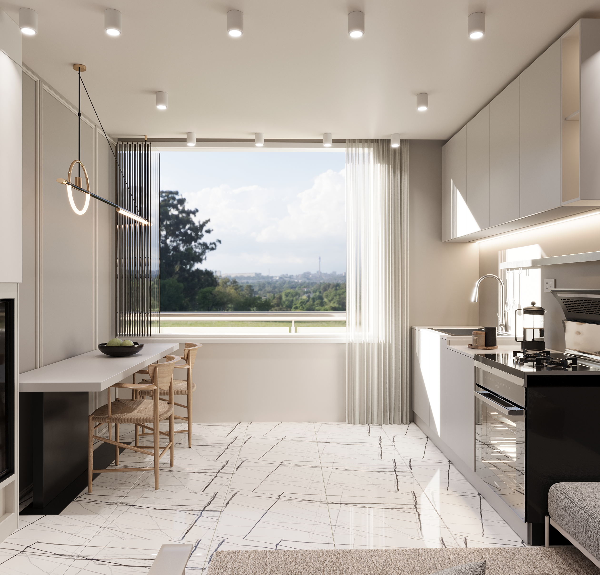 3 room apartment 72 m² Elvanli, Turkey