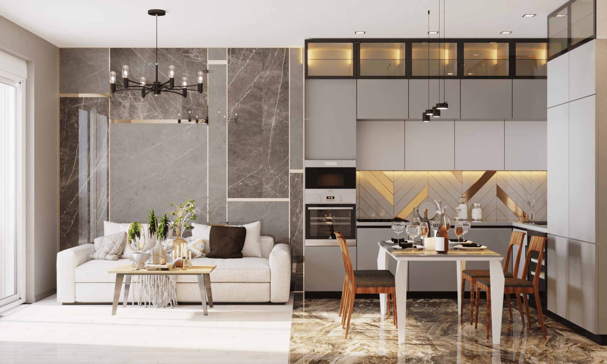 Appartement 1 chambre 65 m² Kaliningrad, Russie