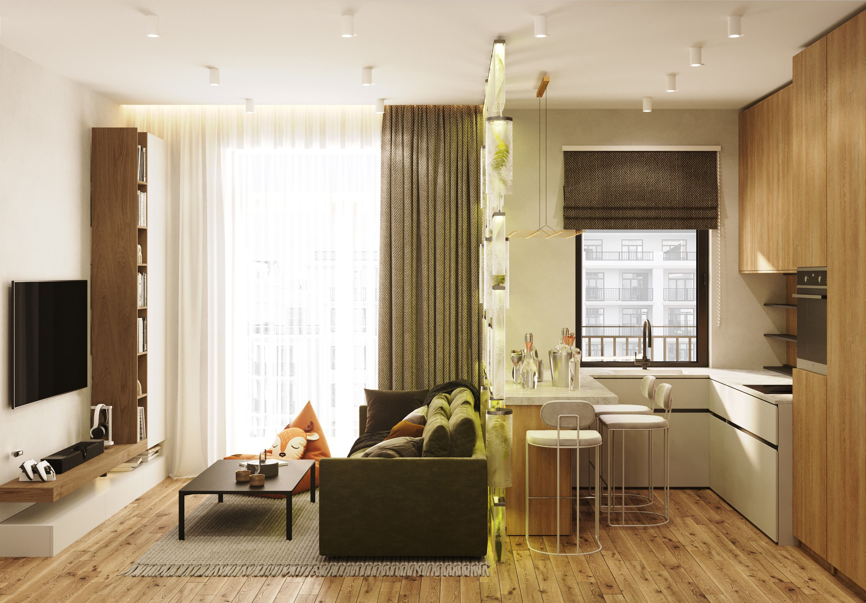 Appartement 1 chambre 51 m² Kaliningrad, Russie